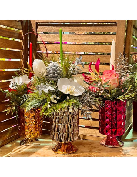 Un centre de table "bougeoir"