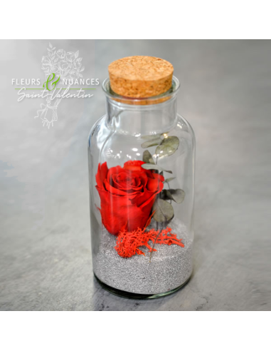 Une petite bouteille pleine d'Amour