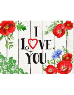 La carte "I love U " 2